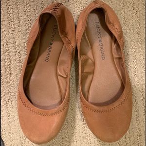 Brown Lucky brand ballerina flats